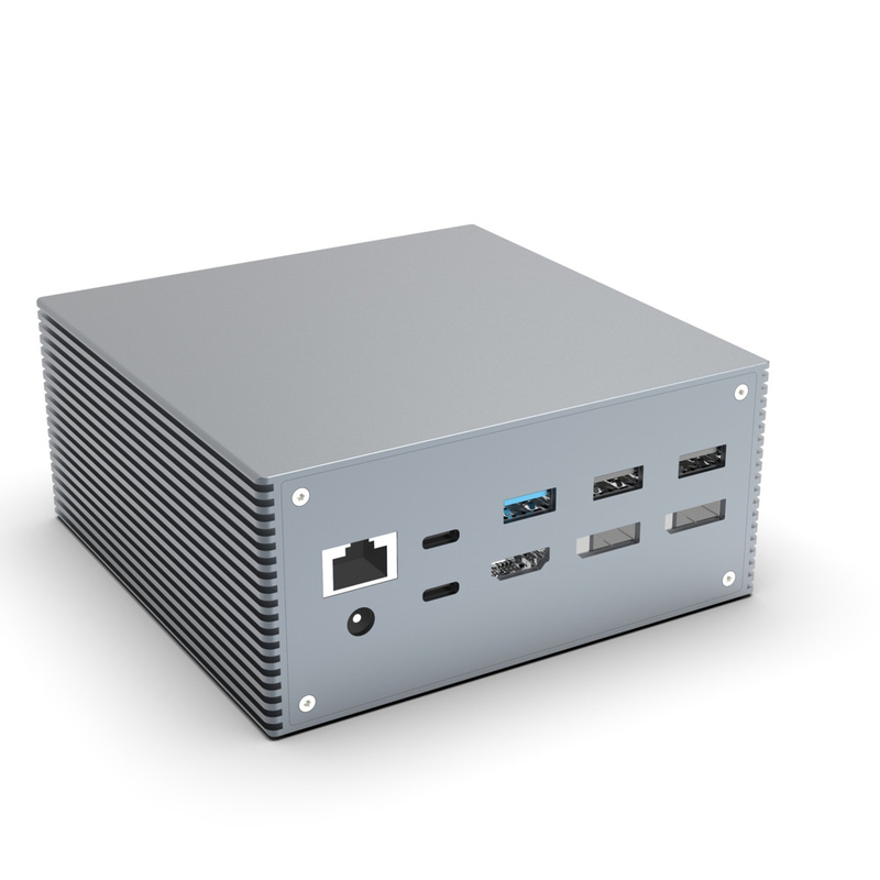 16 در 1 تاندربولت 4 ایستگاه اتصال 3 مانیتور مک USB 3.0 لپ تاپ جهانی DP USB C با منبع برق DC