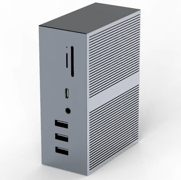 USB C Triple HDMI Display Docking Station 65W آداپتور برق 4K60Hz PD100W اترنت USB3.2 10 گیگابایت
