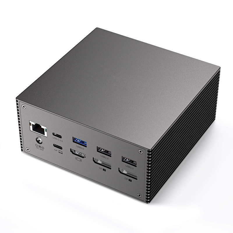 ایستگاه اتصال USB C با انتشار حرارتی هوشمند 4K رزولوشن فضای خروجی ویدئویی HDMI