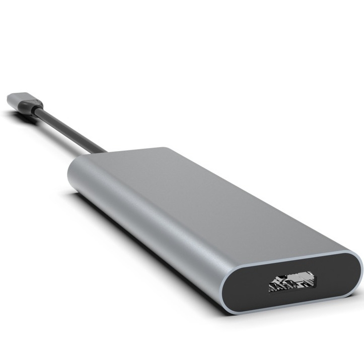 آداپتور USB-C با سرعت بالا با USB 3.0 HDMI PD شارژ لوگو سفارشی در دسترس برای