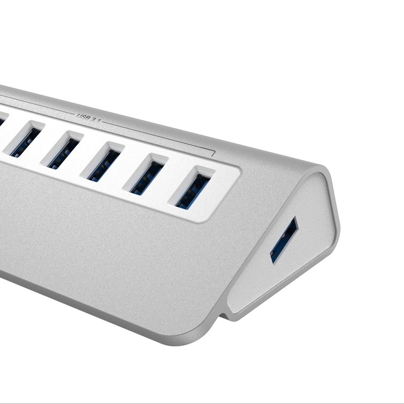 Hdmi نوع C به USB 3.0 هاب 11 پورت USB A هاب چند پورت برای لپ تاپ های بازی ویندوز