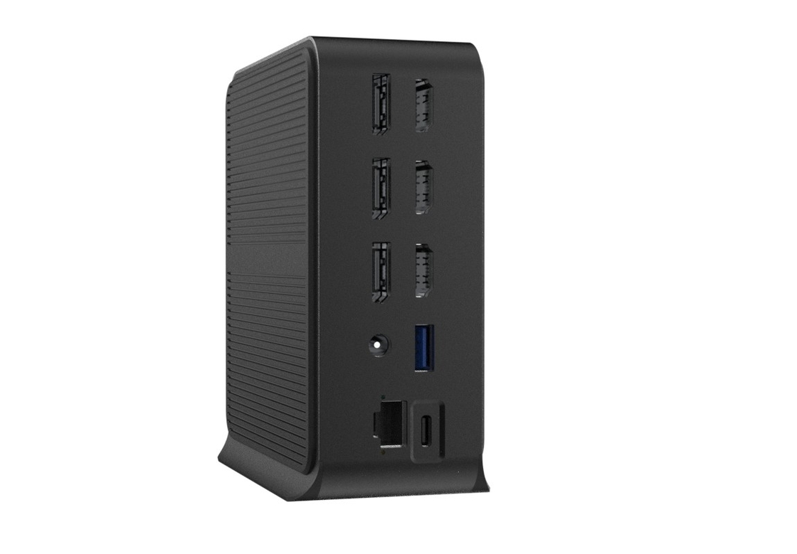 12 در 1 USB C Docking Station USB 3.0 Type-C 5Gbps انتقال داده و عملکرد شارژ
