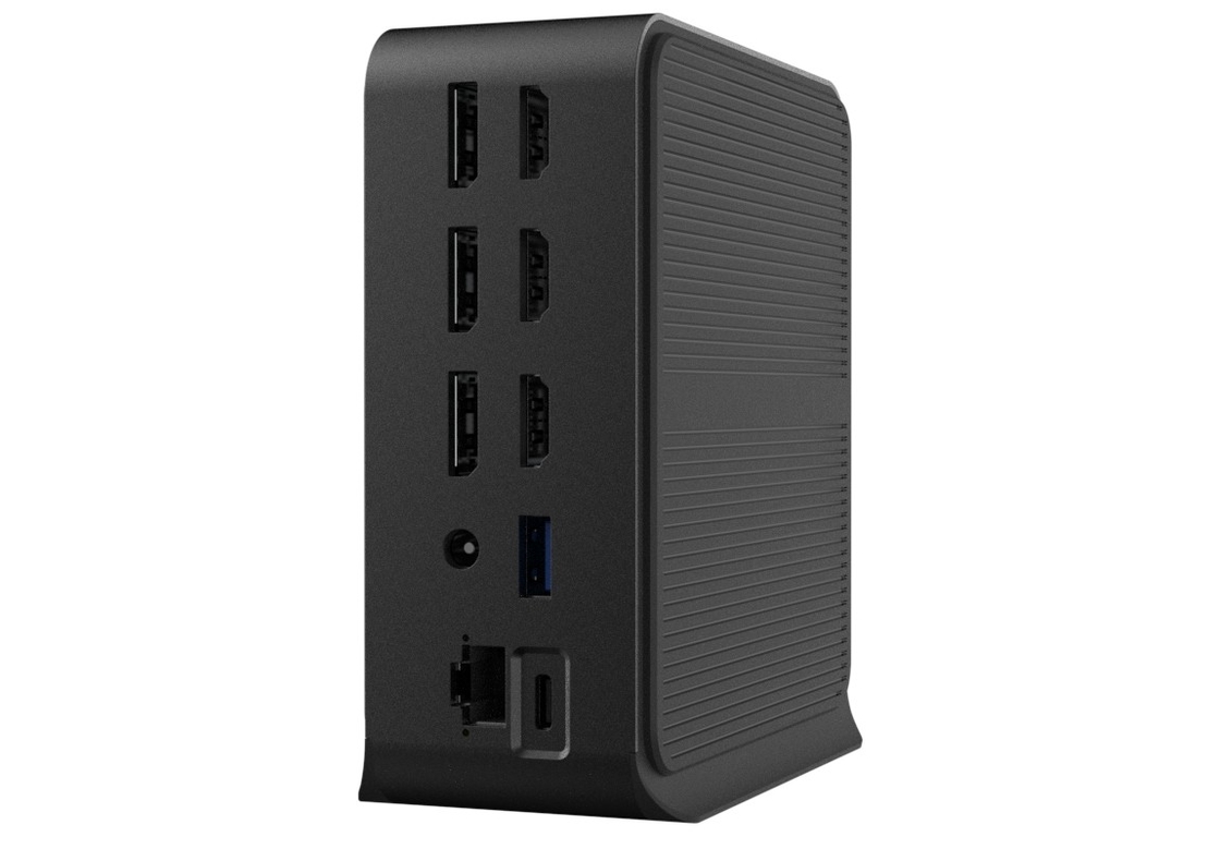 12 در 1 USB C Docking Station USB 3.0 Type-C 5Gbps انتقال داده و عملکرد شارژ