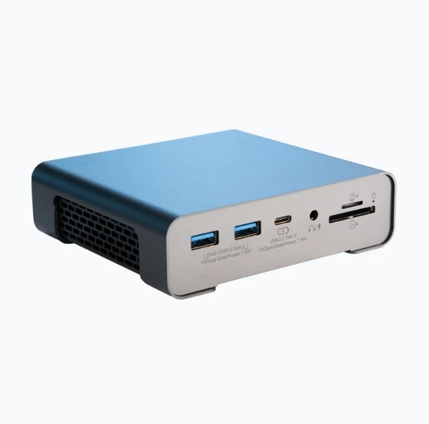 Hdmi 4K استیشن اتصال سه مانیتور USB C با پورت اترنت برای لپ تاپ مک بوک Air