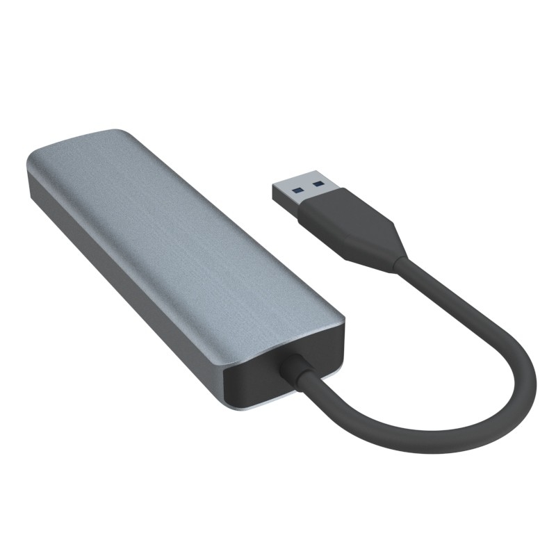 همه در یک USB یک هاب چند USB 3.0 هاب انتقال داده بدون تلاش 5Gbps پشتیبانی از برق مک