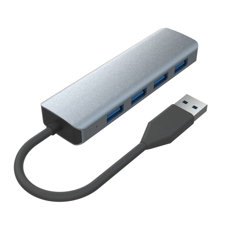 4 در 1 USB A Adapter برای USB C 3.0 USB HUb لوازم جانبی با سرعت بالا برای مک بوک