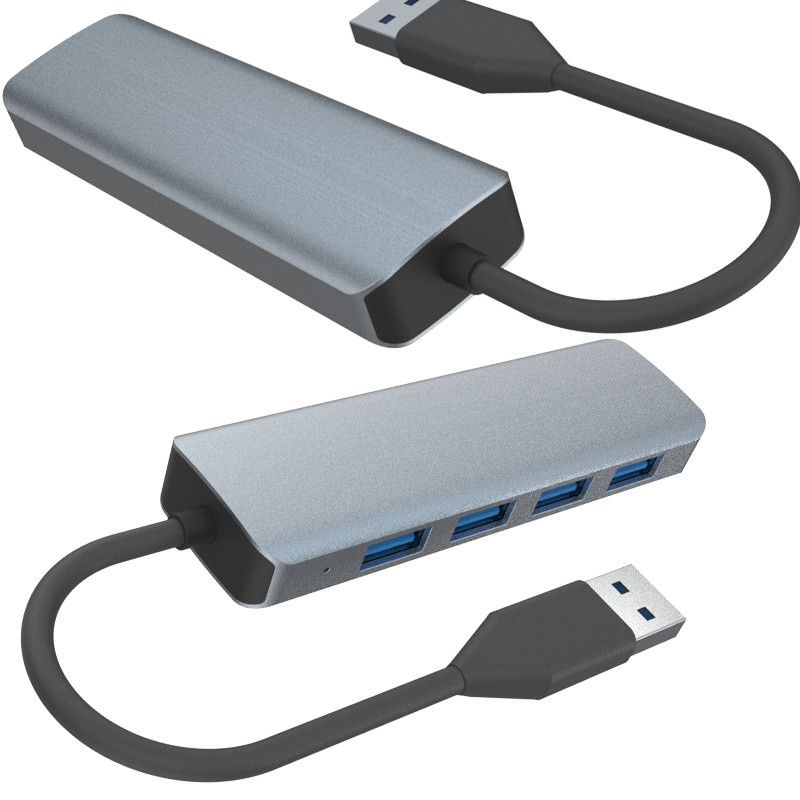 همه در یک USB یک هاب چند USB 3.0 هاب انتقال داده بدون تلاش 5Gbps پشتیبانی از برق مک