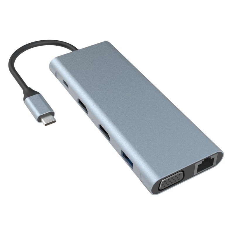 USB 3.0 3x USB 2.0 هاب خروجی زنانه 2-4 پورت USB 3.0/2.0 Multi Powered Fast Extender