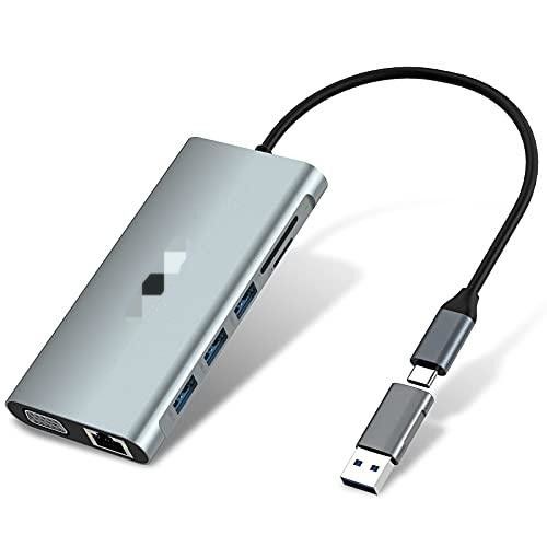 60 هرتز/30 هرتز پشتیبانی از صفحه نمایش USB Type-C Adapter برای اتصال بدون دردسر