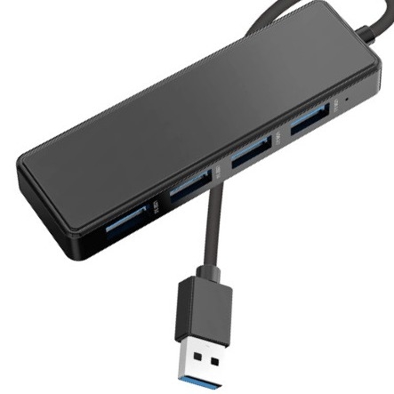 4 6 7 پورت USB 3.0 هاب برای لپ تاپ USB A Splitter با کابل گسترده USB C پورت برق