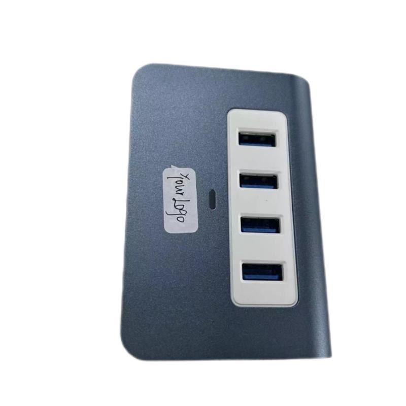 USB 3.0 به USB C آداپتور سفید USB A آداپتور داده ها را در دستگاه ها به سرعت همگام می کند
