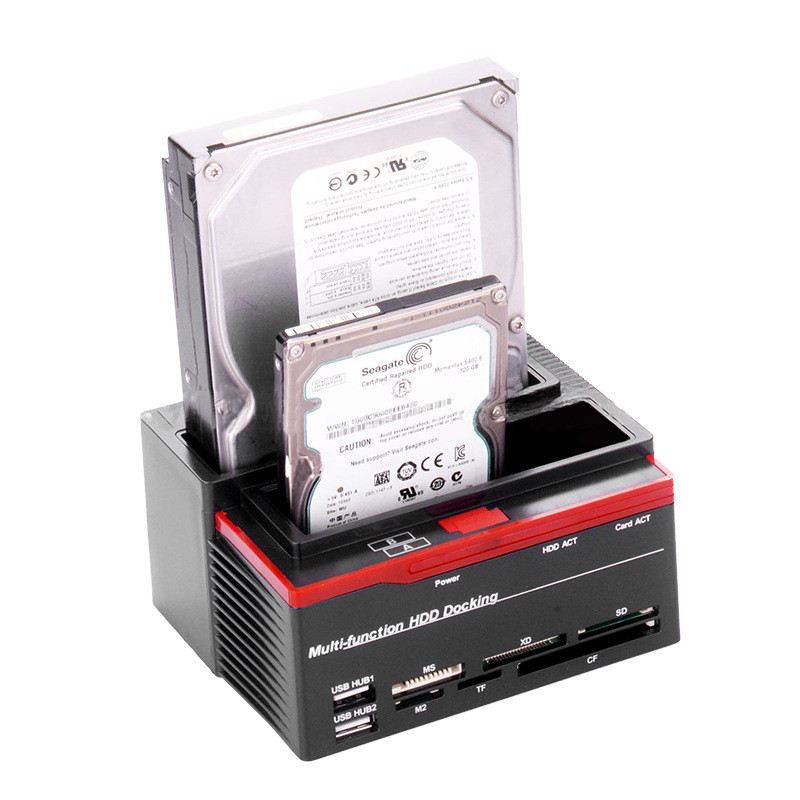 Hdd Ssd Docking Station برای چندین دیسک SATA 3.5 با کلون آفلاین