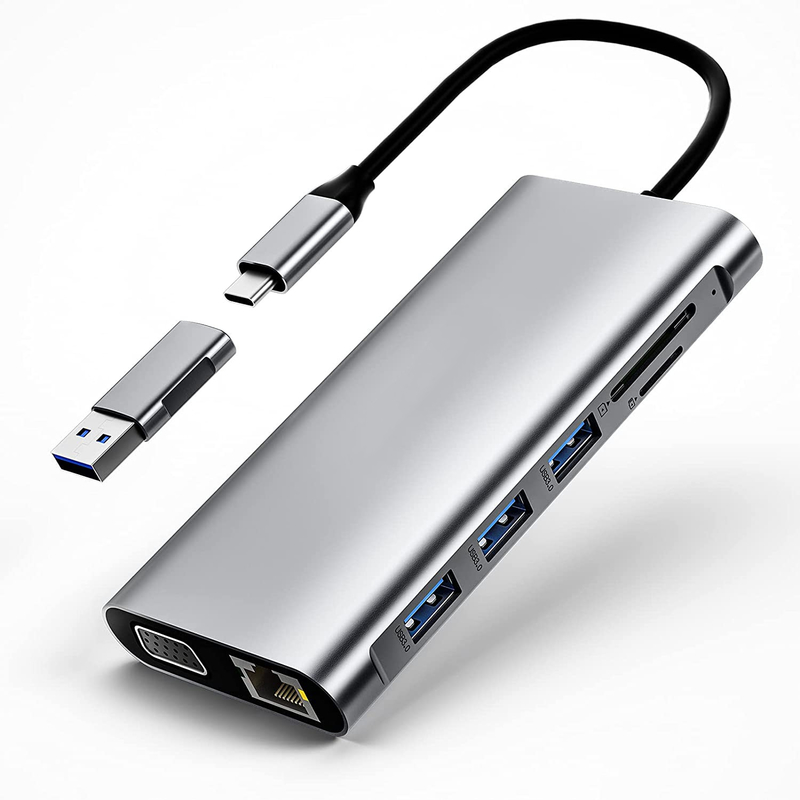 USB 3.0 Hub Extension Type A Male to Female Data Cord با قدرت USB C هاب اضافی طولانی