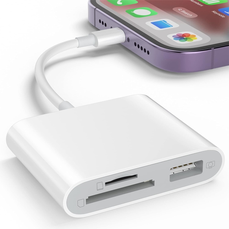 3-اسلات USB نوع C به کارت آداپتور کامپکت فلش Micro SD کارت خوان برای مک بوک پرو