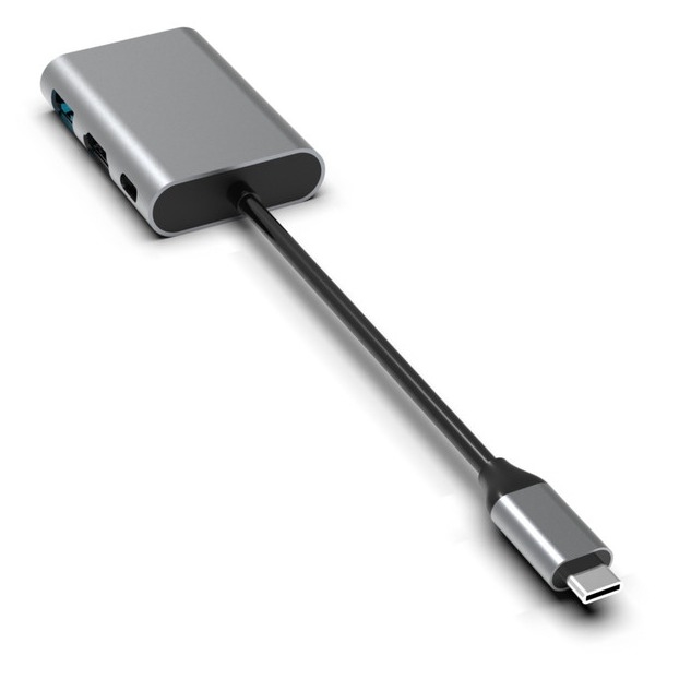 4 در 1 USB یک پورت هاب آداپتور 4 پورت هاب ایستگاه اتصال برای لپ تاپ تبلت