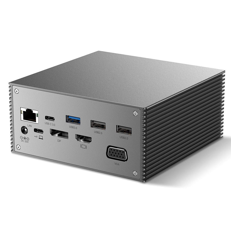 16 در 1 ایستگاه اتصال USB-C PD 100W شارژر سریع میزبان PC / USB 2.0/3.0 هاب / HDMI 4K60HZ / PD 4K/60HZ / RJ45 گیگابیت