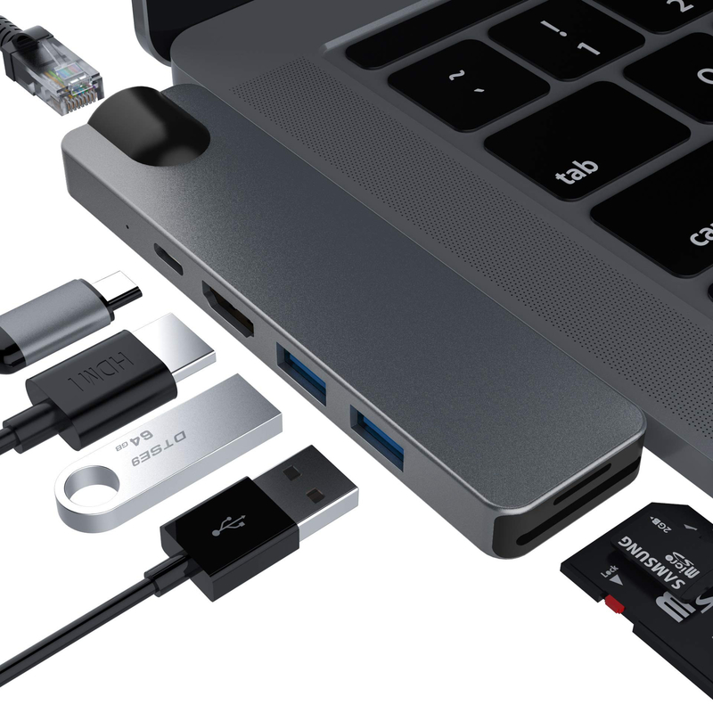 Vga Hub Hdmi USB C Docking Station USB C Multi Hub Splitter Concentrator استیشن مداربسته کامپیوتر قابل حمل