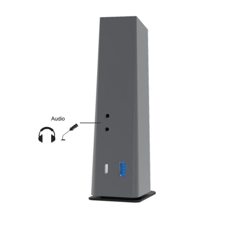 USB C 4k Hdmi Docking Station With Power Delivery USB Type-C 4K Ethernet RJ45 ایستگاه اتصال با برق