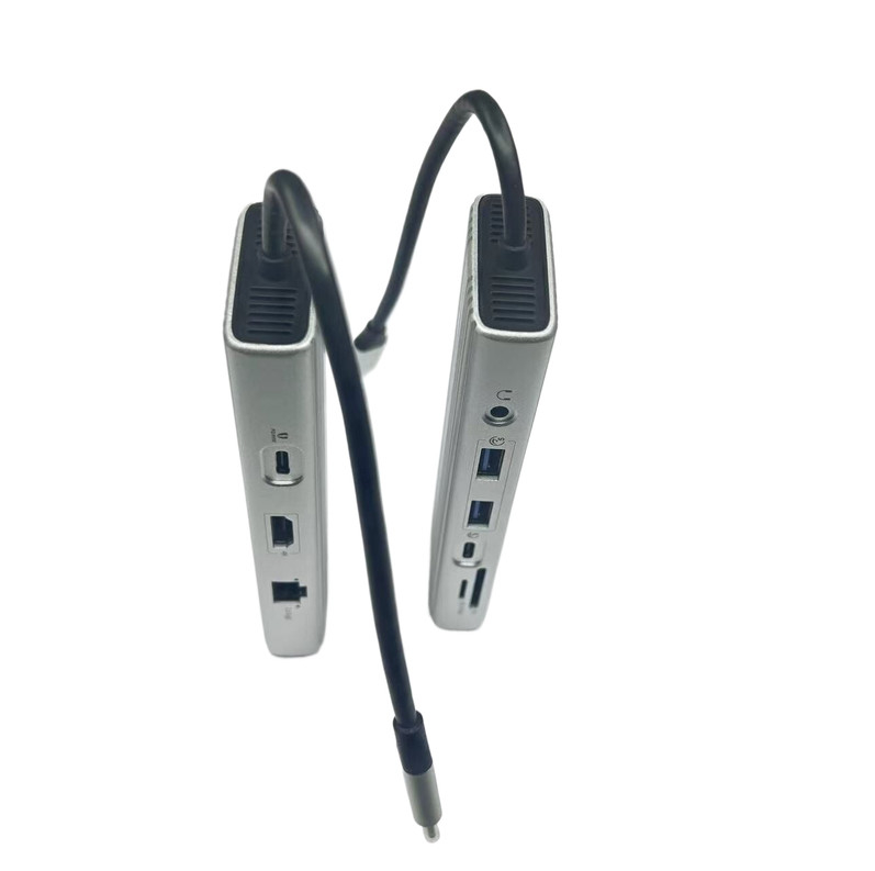 مک usb c هاب 6 در 1 ایستگاه اتصال USB-C به USB A 3.0 PD 100W برای مک مینی m1 m2