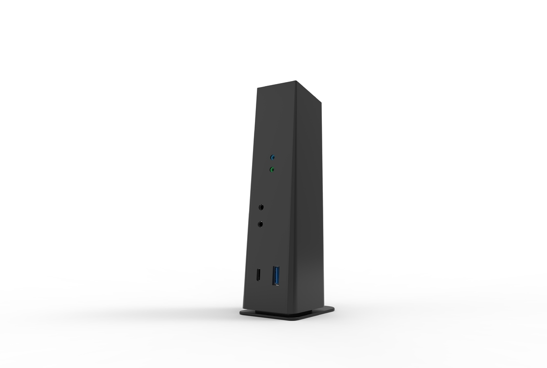 ایستگاه اتصال قابل حمل تاندربولت برای کامپیوتر لپ تاپ کابل یکپارچه USB3.0 مرکز اتصال