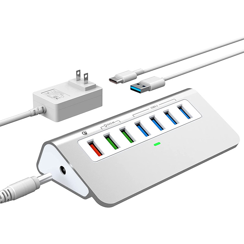 سرعت انتقال داده تا 10/5Gbps USB-C Connector Hub با گواهینامه CE