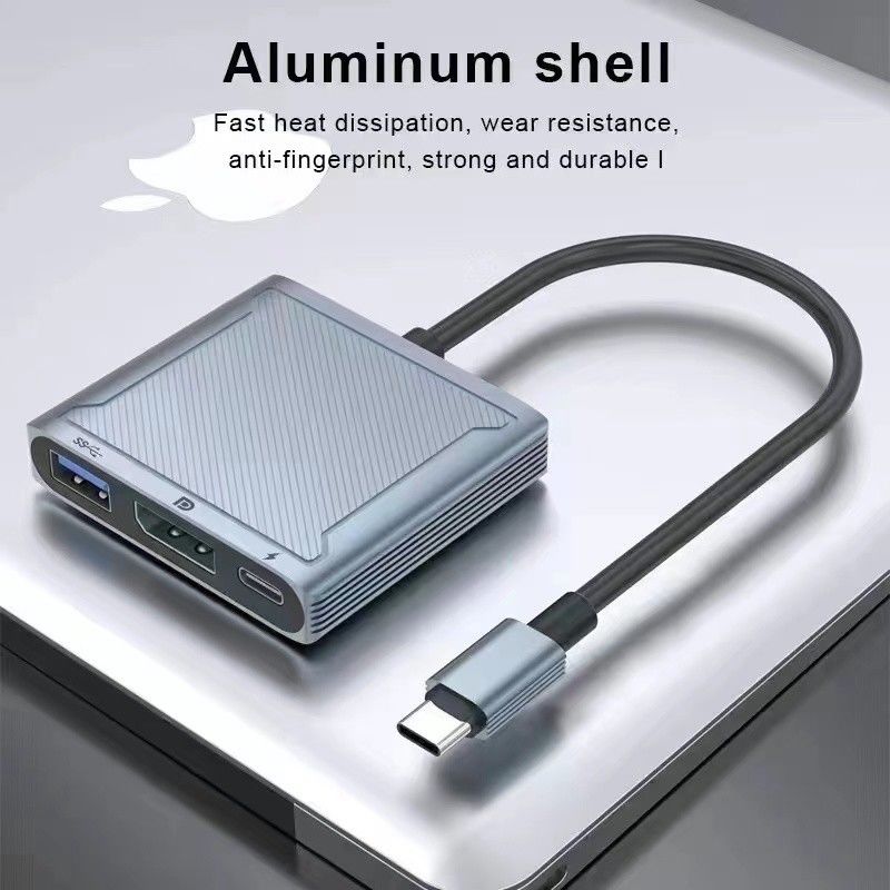 هاب USB C با HDMI و Displayport، 13 در 1 هاب USB C به Displayport با 100W PD