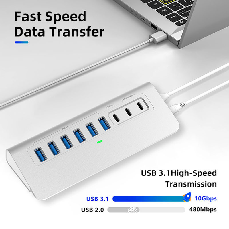 توسعه دهنده پورت نوع C قابل تنظیم با کانکتور USB A پشتیبانی OEM / ODM