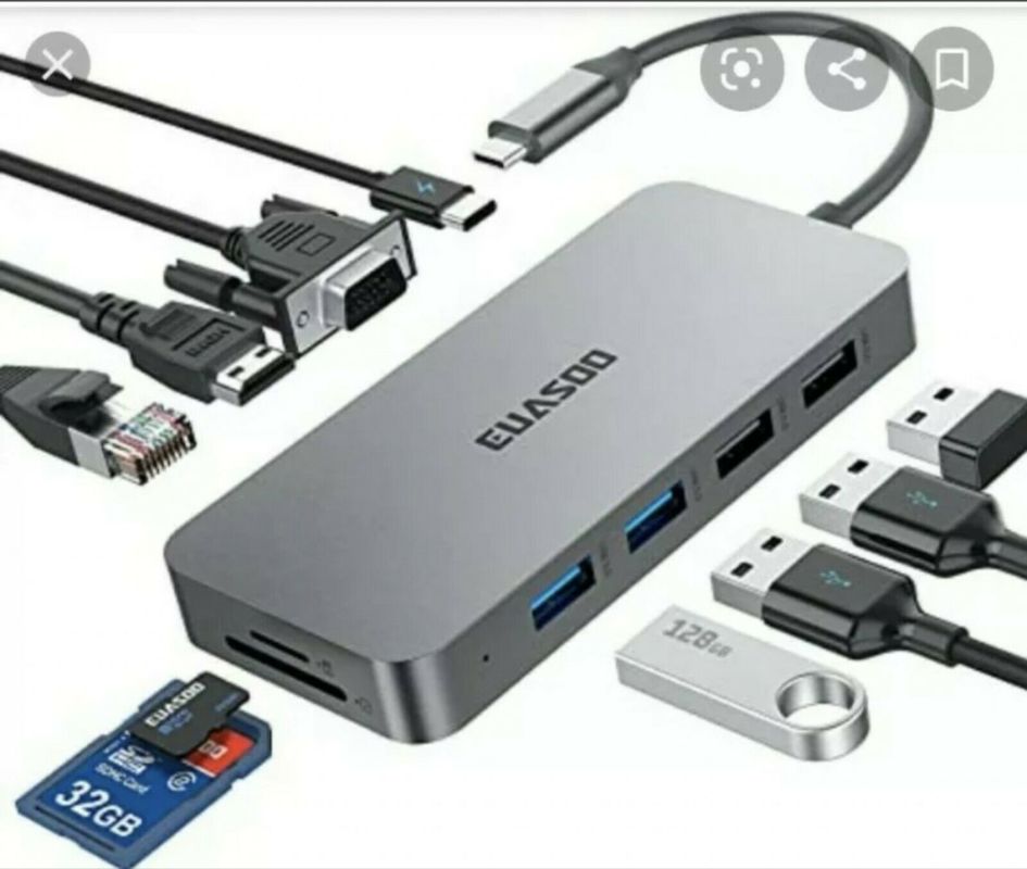 لوپ آئوت USB C Type C Hub با کارت ضبط ویدیوی 4K 60Hz HDMI با وضوح بالا
