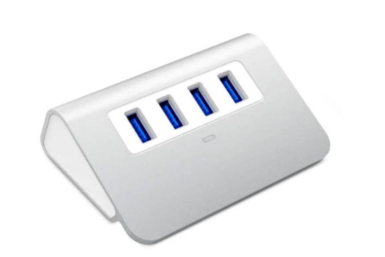 نوع C رابط 4 در 1 4 پورت هاب نوع C OTG به USB 3.0 2.0 آداپتور آلیومینیوم