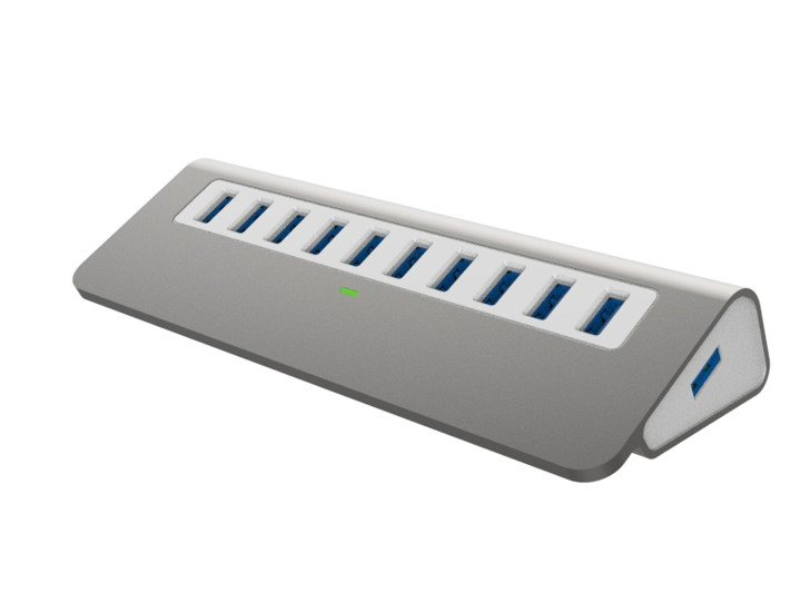 نوع C رابط 4 در 1 4 پورت هاب نوع C OTG به USB 3.0 2.0 آداپتور آلیومینیوم