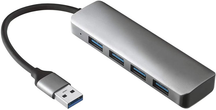 4K HDMI سازگار نوع C به USB C هاب آداپتور با 2 USB3.0 و PD پورت شارژ