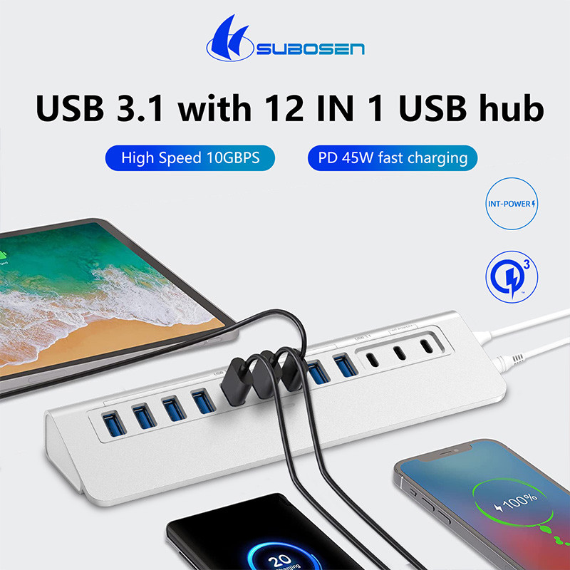 توسعه دهنده پورت نوع C قابل تنظیم با کانکتور USB A پشتیبانی OEM / ODM