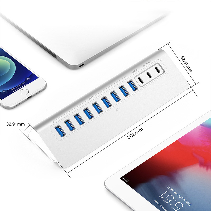 توسعه دهنده پورت نوع C قابل تنظیم با کانکتور USB A پشتیبانی OEM / ODM