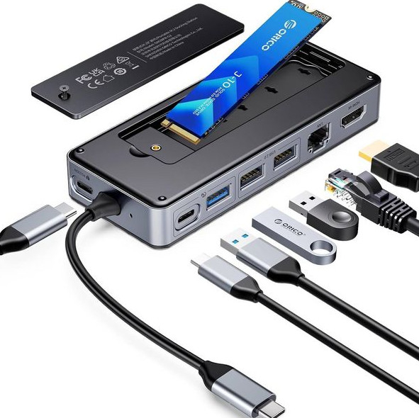 Displaylink Usb 3.0 Docking Station Enclosure Of NVMe NGFF SSDs ویندوز مک کروم OS
