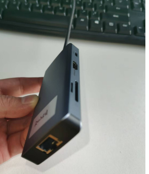 4K HDMI 9 در 1 USB-C Hub با USB 3.1 Multi Port Docking Station Adapter لپ تاپ مک