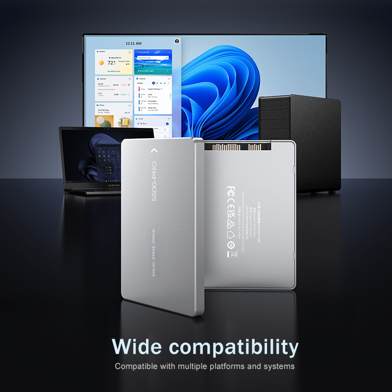 مقاومت در برابر ضربه تا 4TB SSD 350G در 0.5ms 0°C تا 55°C مقاومت در برابر ضربه