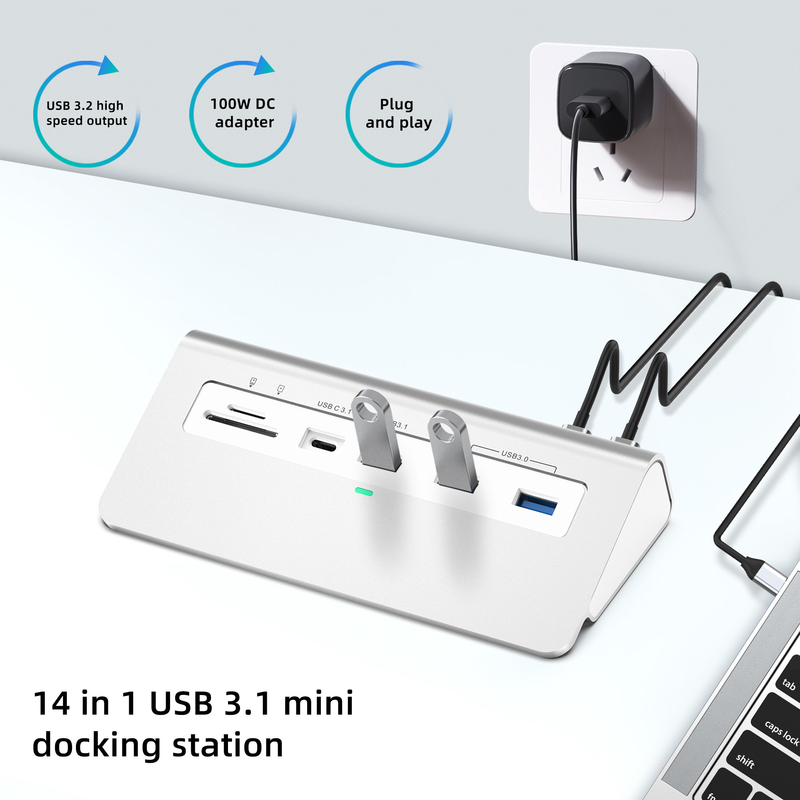 مبدل آداپتور USB-C سازگار با Mac OS با خروجی HDMI تا 4K 30Hz