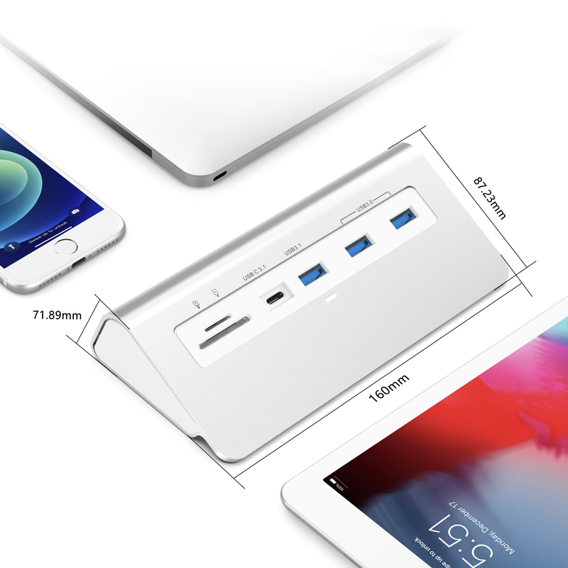 مبدل آداپتور USB-C سازگار با Mac OS با خروجی HDMI تا 4K 30Hz