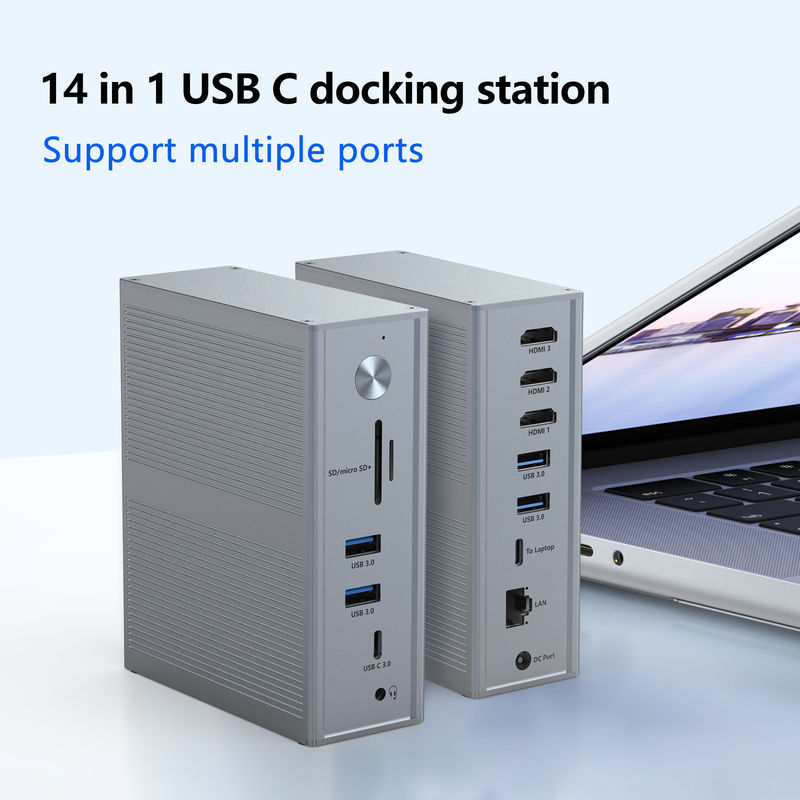 منبع برق Subosen USB-C PD 100W ایستگاه اتصال USB-C برای سازگاری سریع و صاف دستگاه